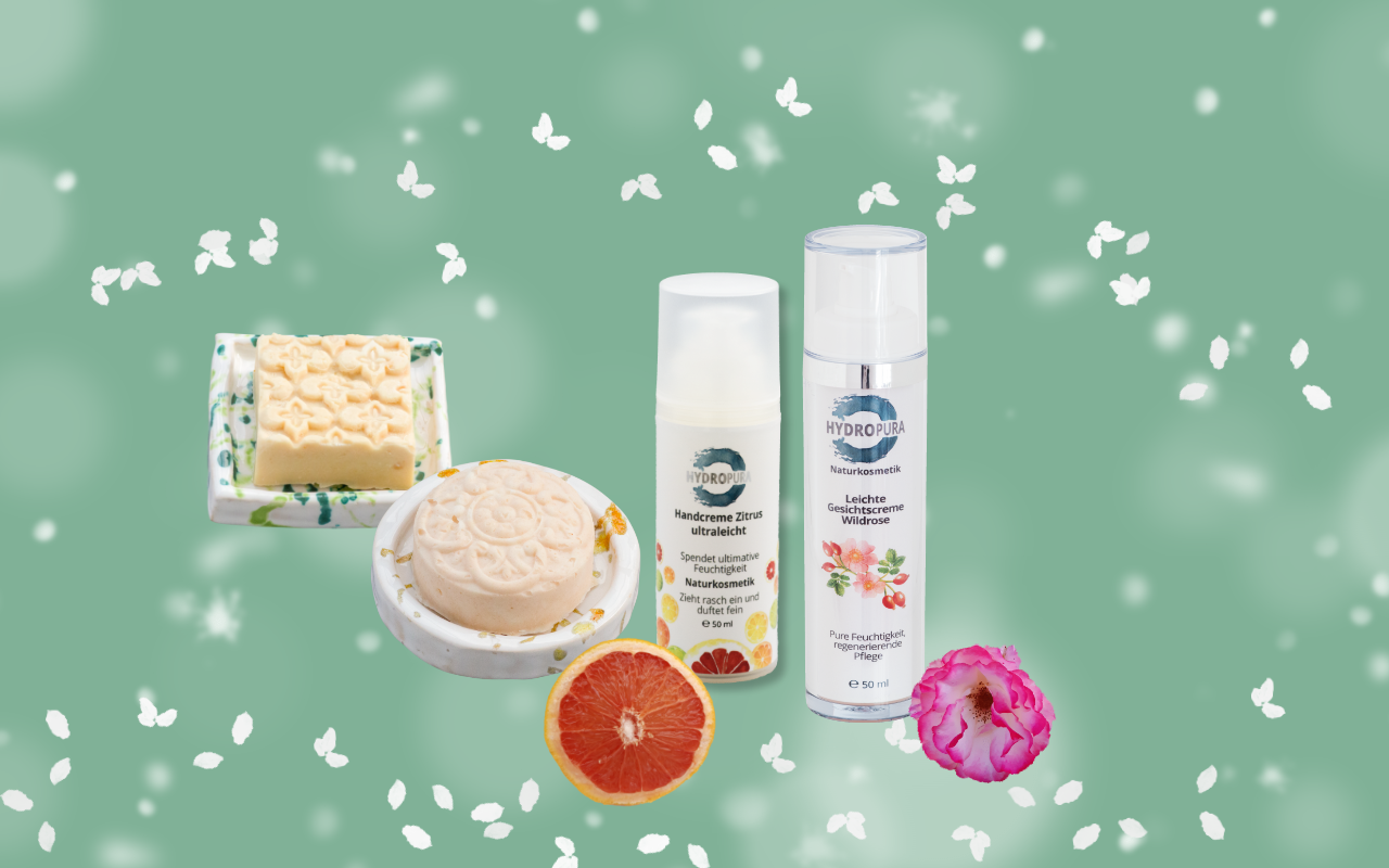 HYDROPURA Kosmetik Körperpflege Frühling